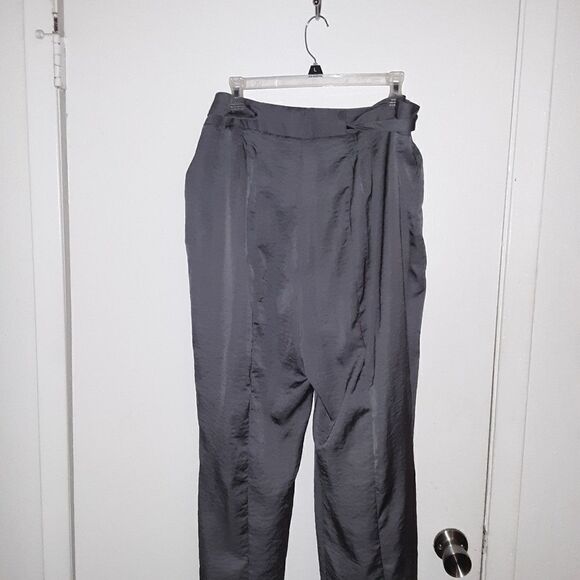 Lane Bryant Gray/Silver Dressy Evening Pants - Picture 4 of 4